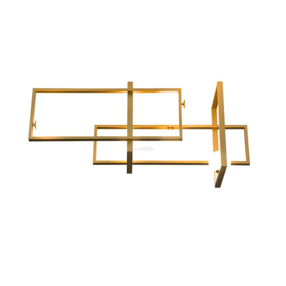 Mondrian Glass Ceiling Light L 47.2″-Sylvia Space
