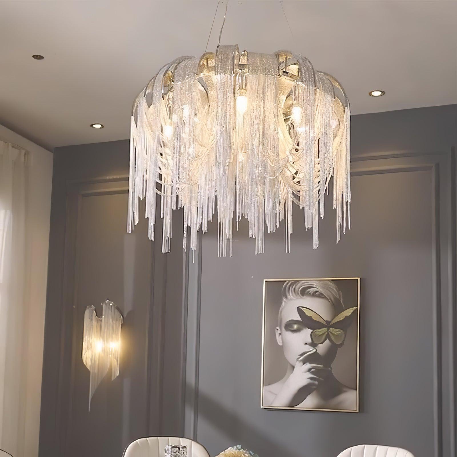Length Chains Chandelier ∅ 23.6″-Sylvia Space