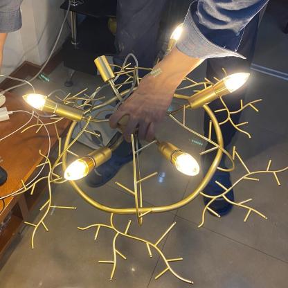 Sofia Chandeliers ∅ 26.3″~39.3''-Sylvia Space