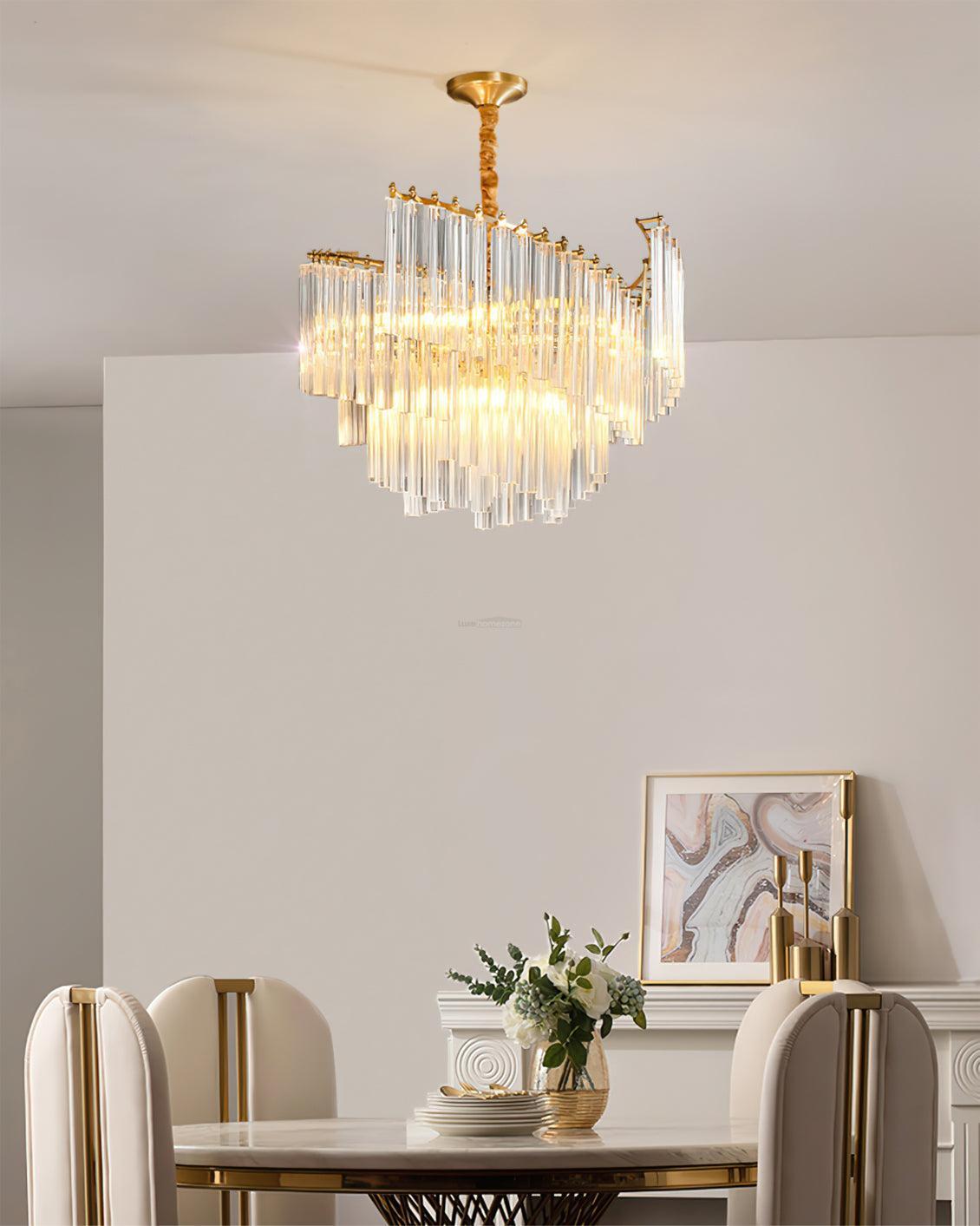 Brinicle Round Chandelier-Sylvia Space