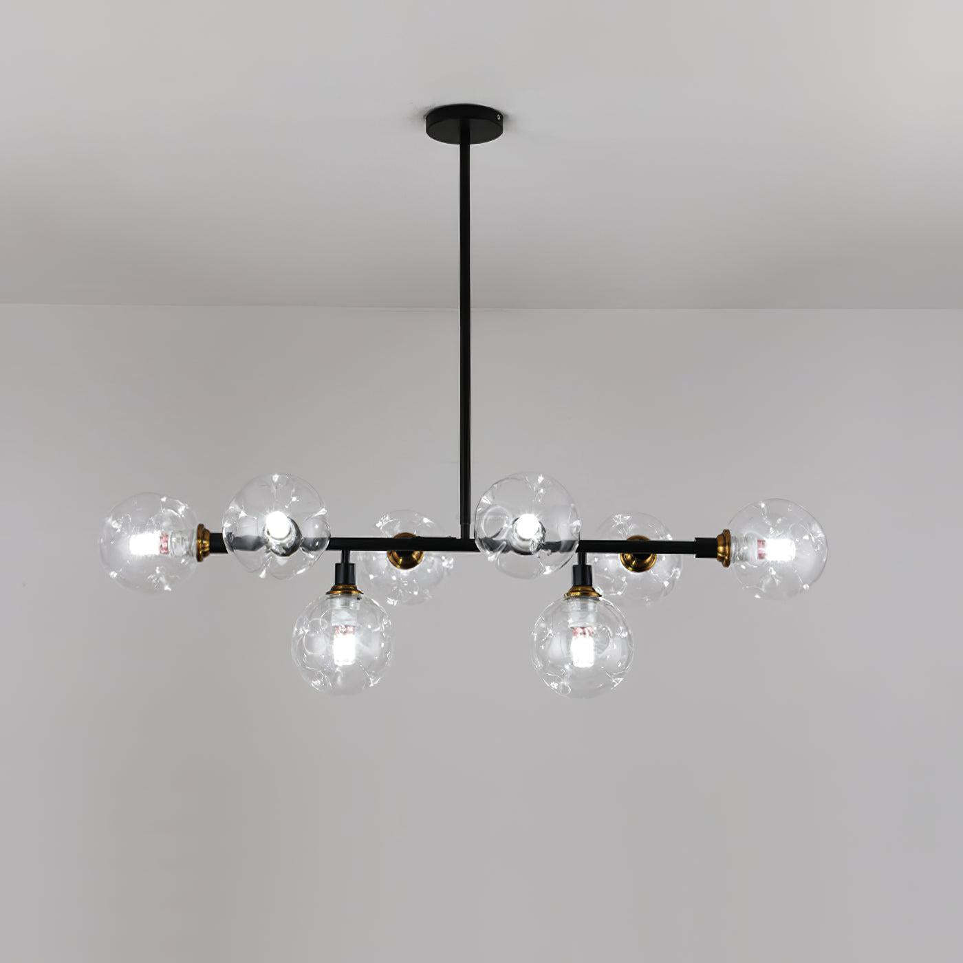 Primas Glass Linear Chandelier-Sylvia Space