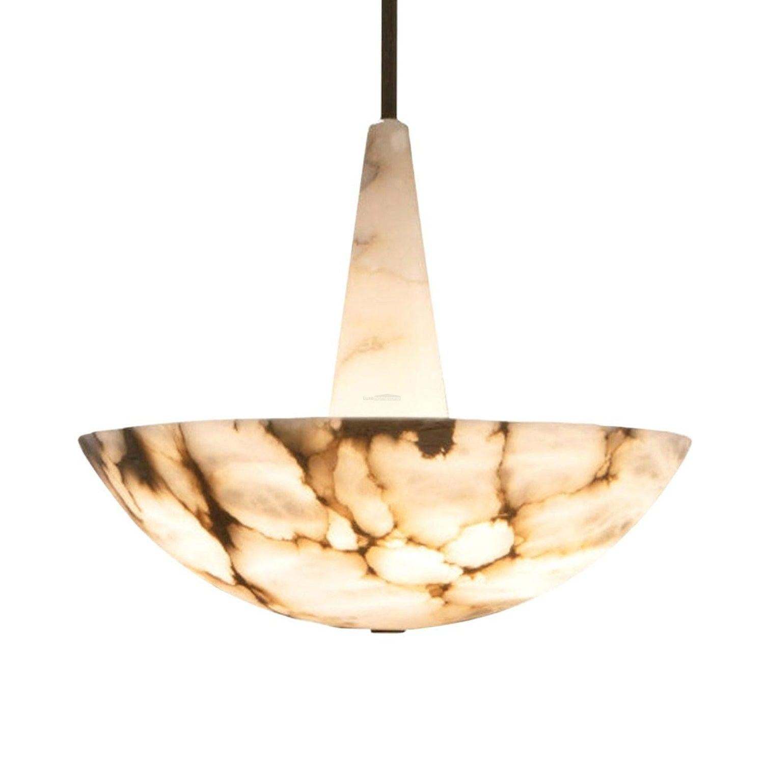 Domus Alabaster Round Chandelier-Sylvia Space