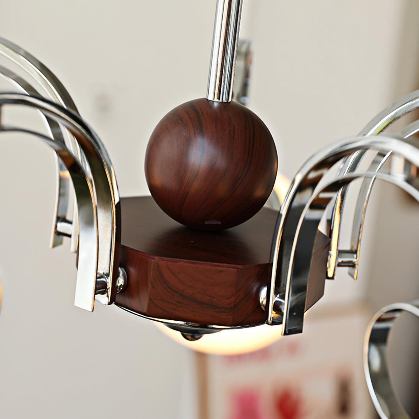 Kotter Cream Chandelier with 3/5 heads-Sylvia Space