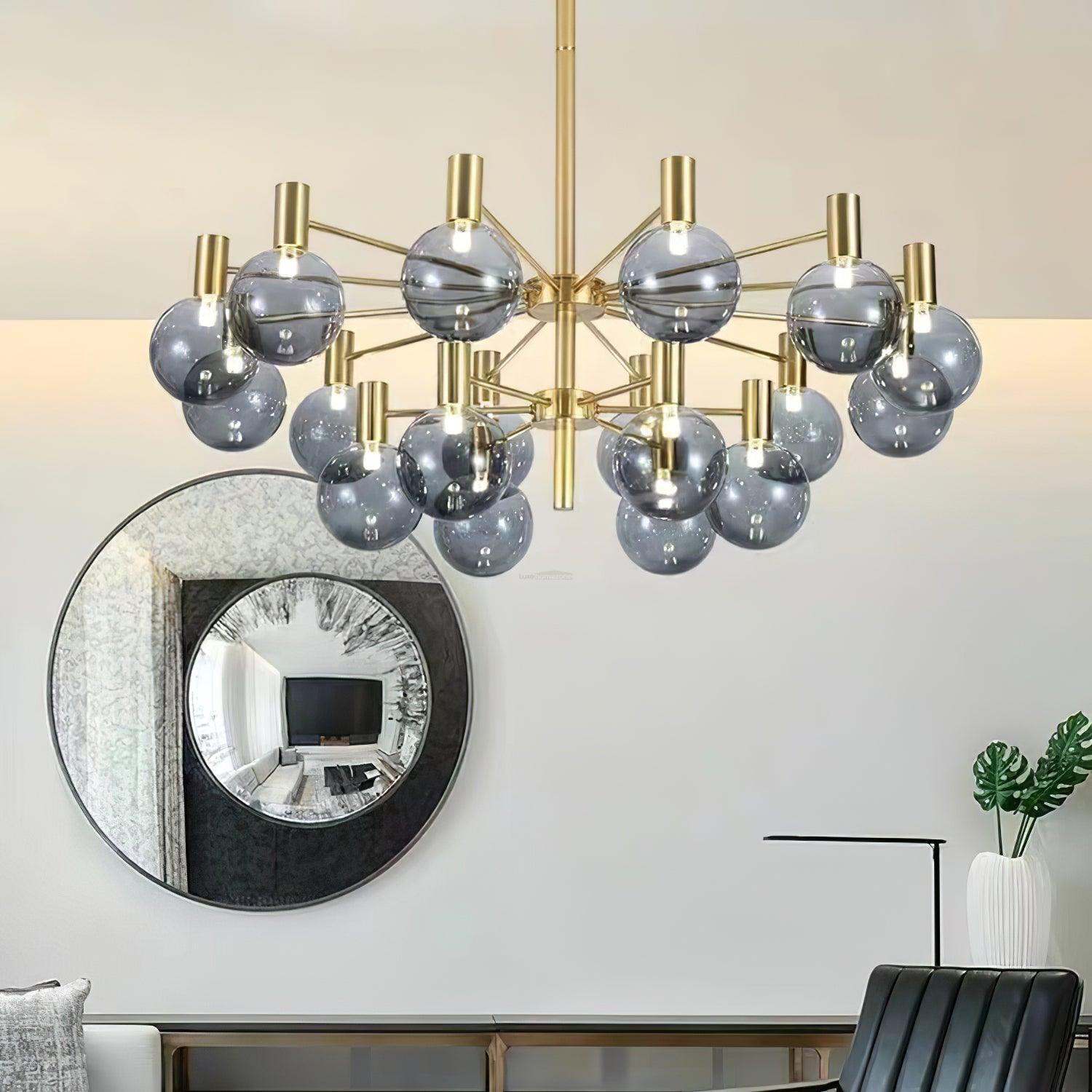 Selva Chandelier with 6/8/10/12/12+6 heads-Sylvia Space