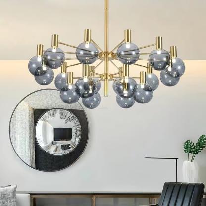 Selva Chandelier with 6/8/10/12/12+6 heads-Sylvia Space