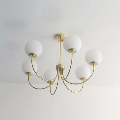 Orillia Chandelier with 6/8 heads-Sylvia Space