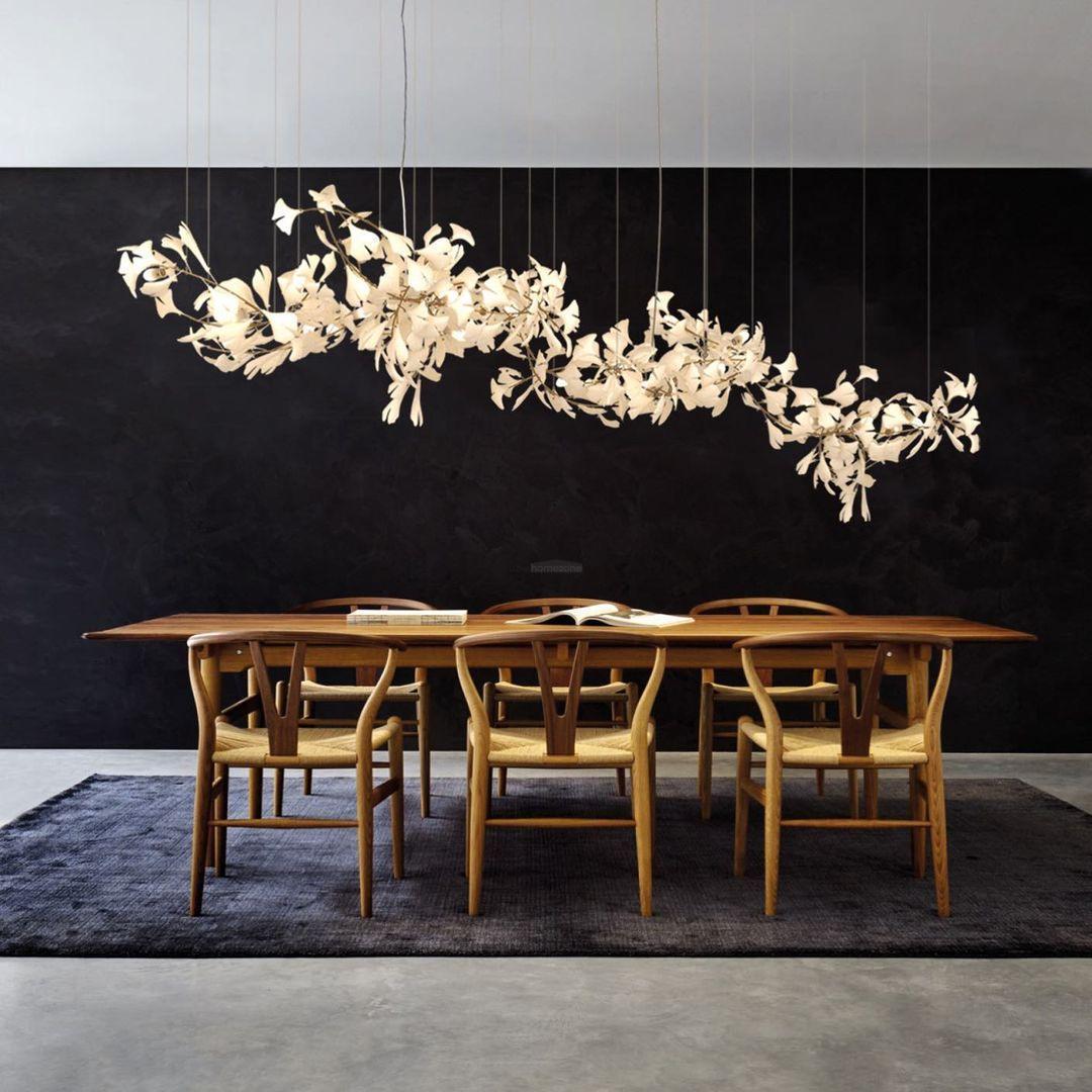 Gingko Chandelier Style E-Sylvia Space