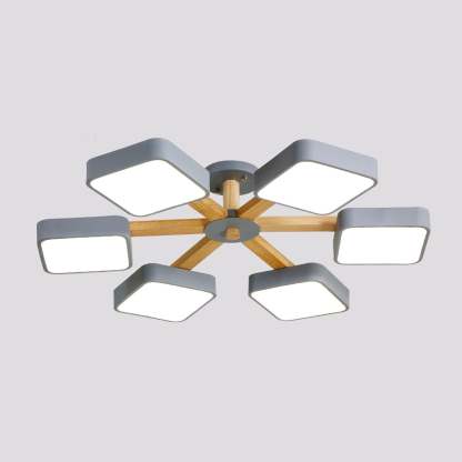 Modern Multi Stem Chandelier with 5/6/8 heads-Sylvia Space