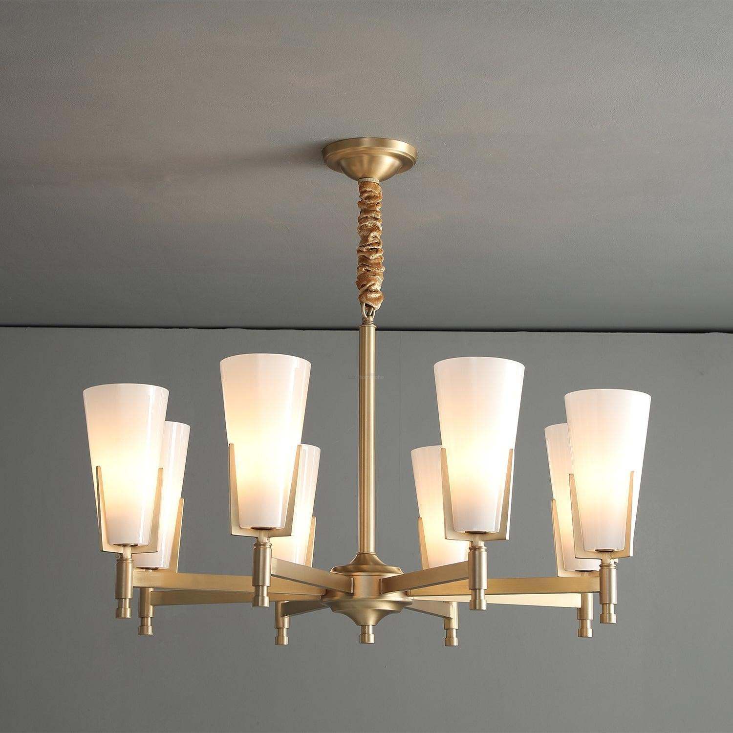 Upton Chandelier Φ 25.6″-Sylvia Space
