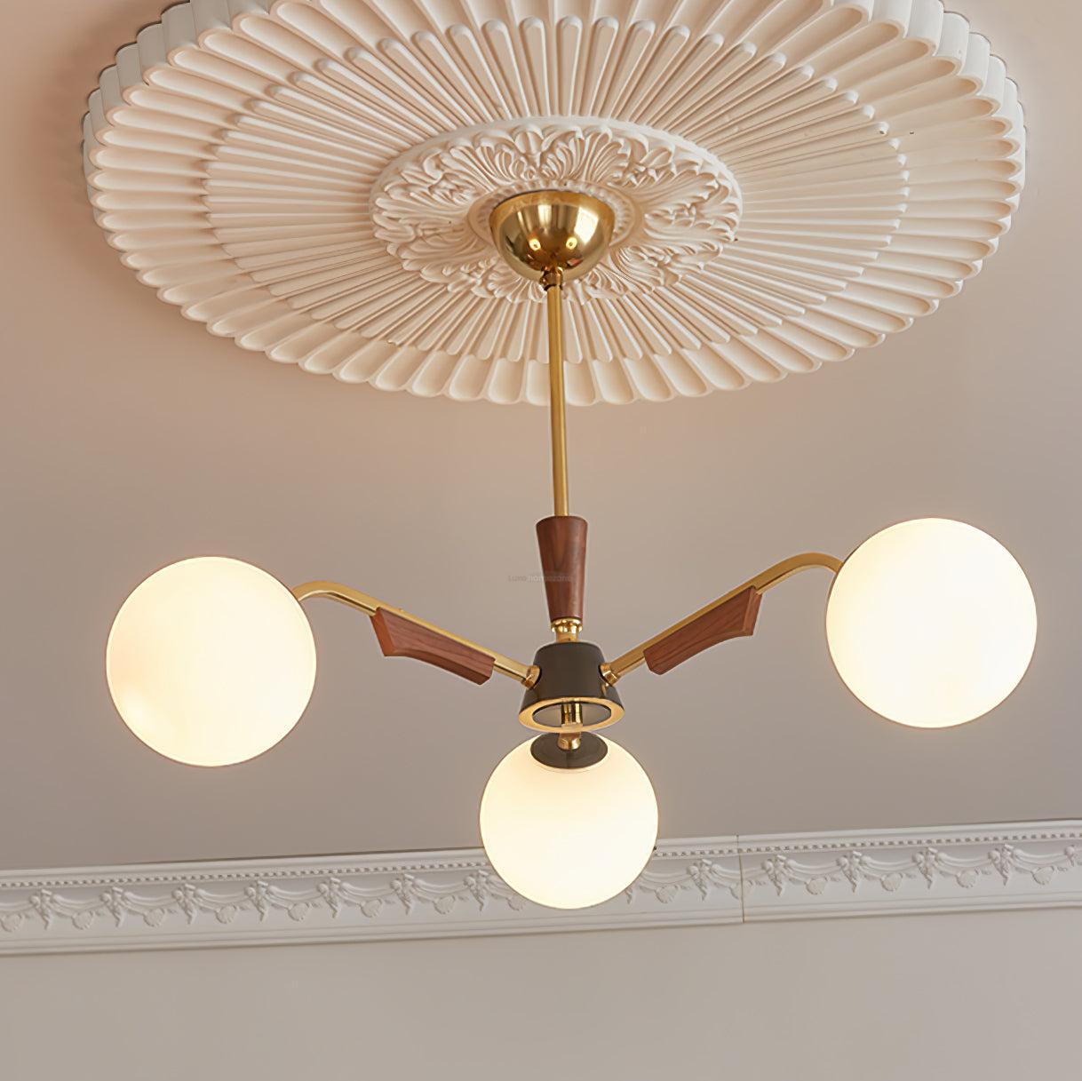 Jeri Sputnik Chandelier with 3/6/8 heads-Sylvia Space