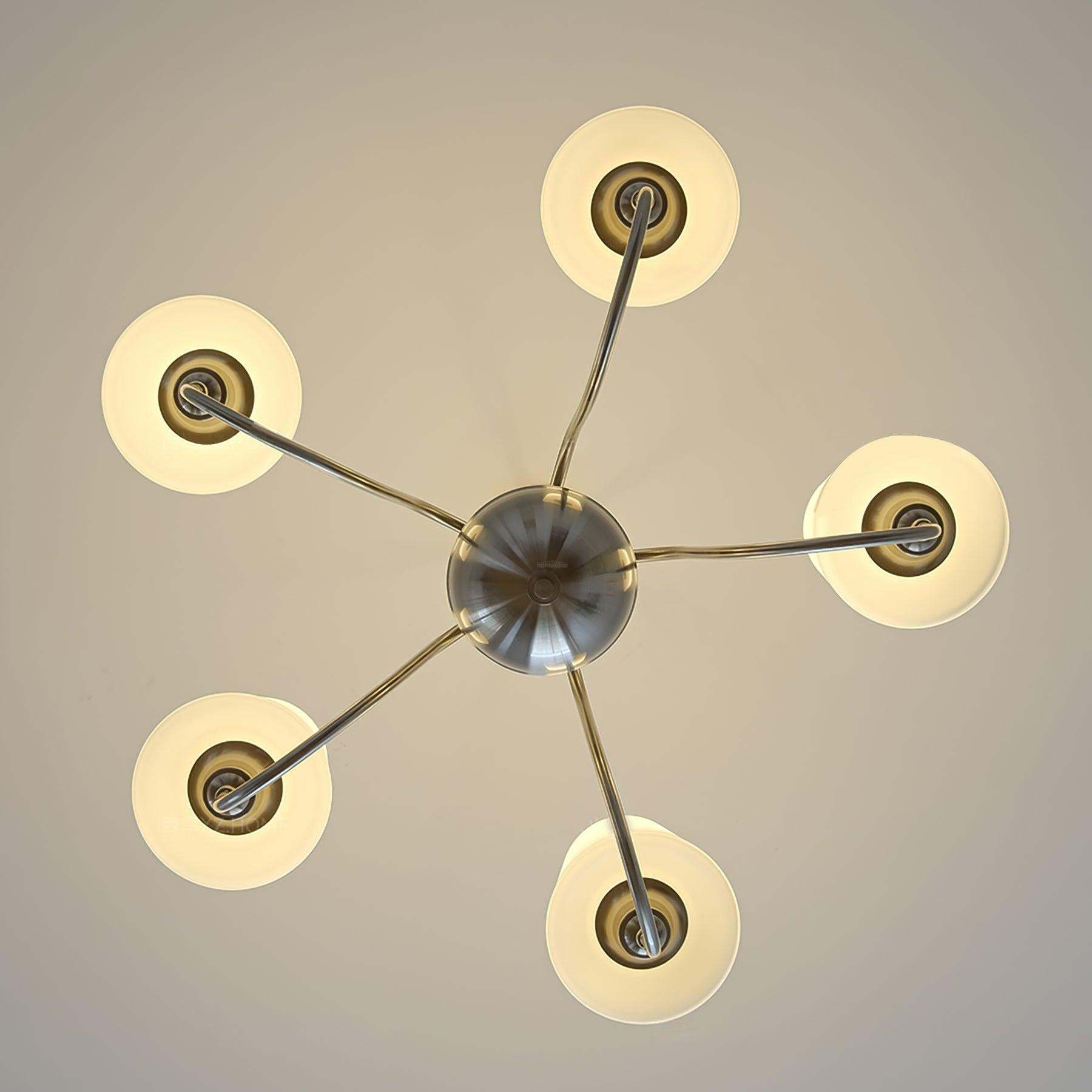 Shabby Chandelier ∅ 23.6″-Sylvia Space