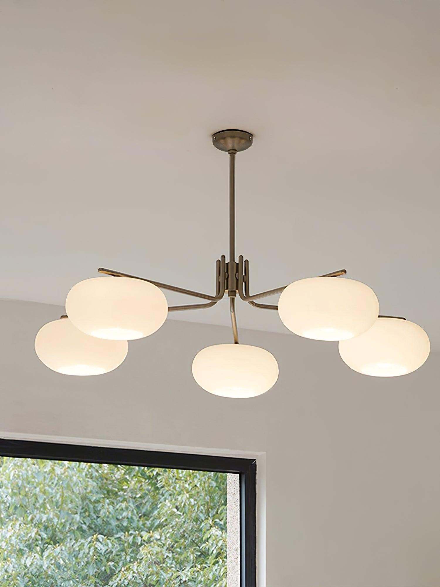 Barndon Round Chandelier-Sylvia Space