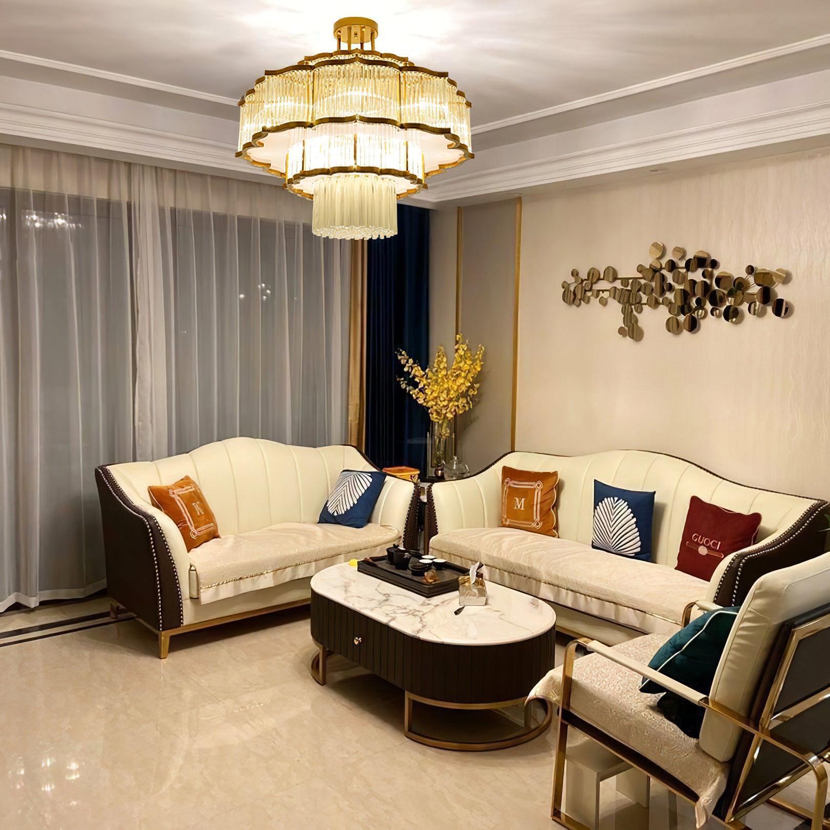 Pharo Ii Chandelier  ∅ 23.6″~39.4''-Sylvia Space