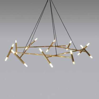 Le Diamant Chandelier with 20 heads-Sylvia Space