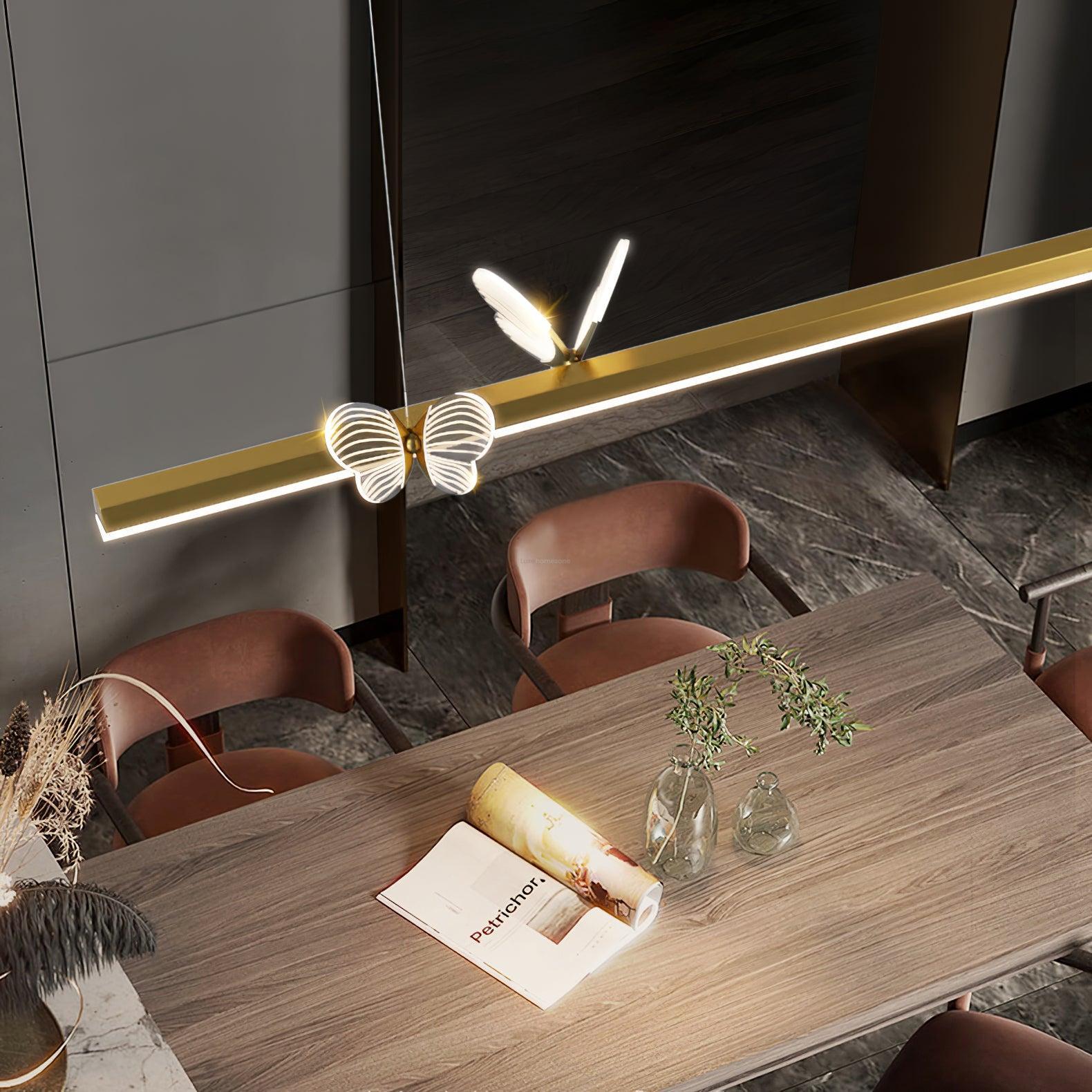 Cohen Butterfly Linear Chandelier-Sylvia Space