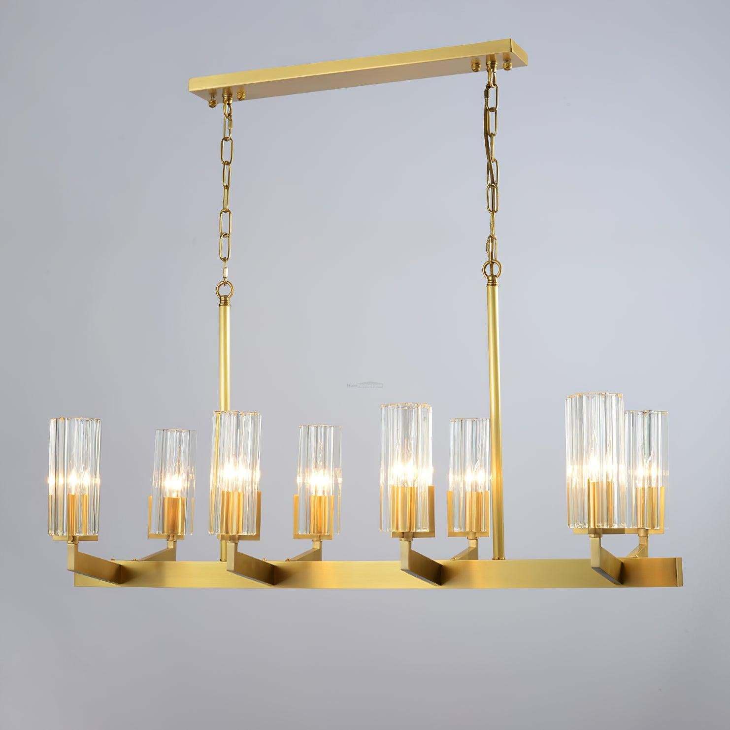 Kayla Brass Chandelier with 6/8/10/15 heads
