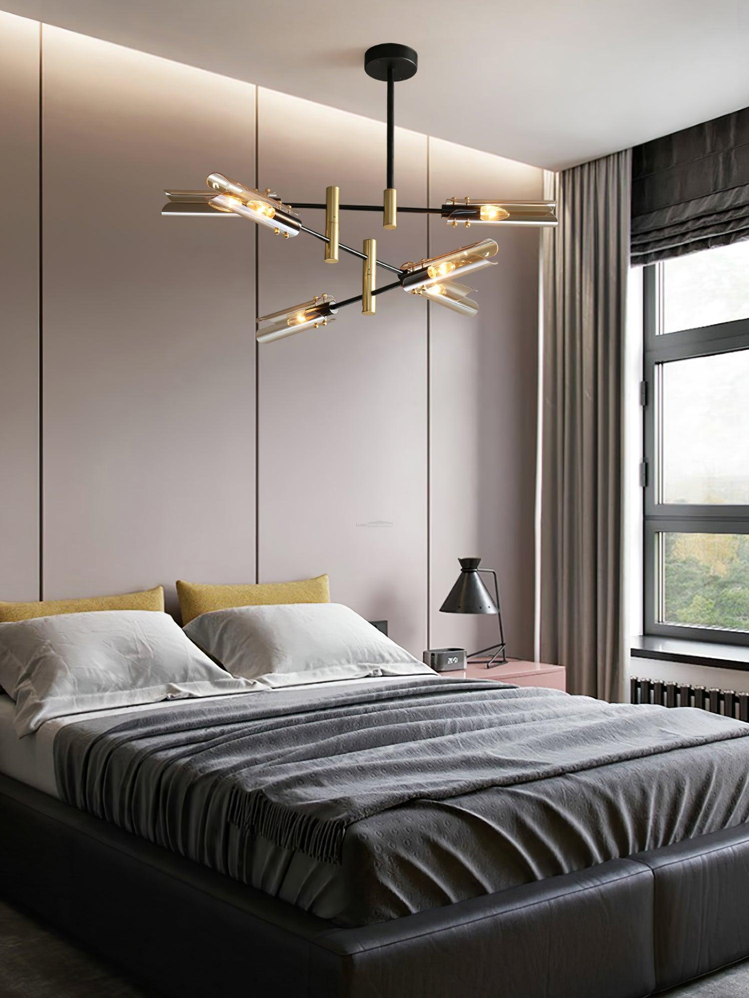 Astrid Double Chandelier with 4/6/8 heads-Sylvia Space