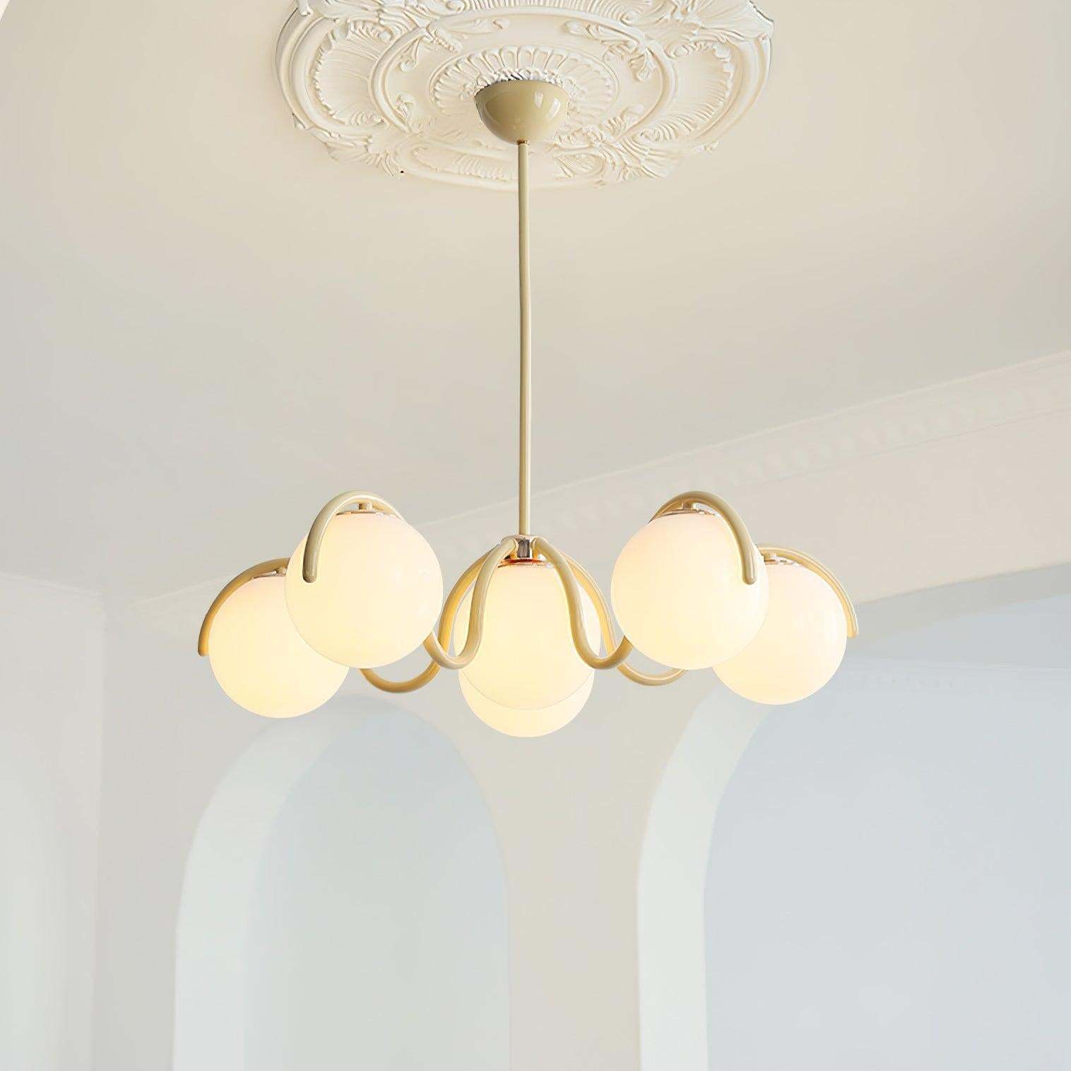 Reedway Curve Linear Chandelier ∅ 27.2″-Sylvia Space