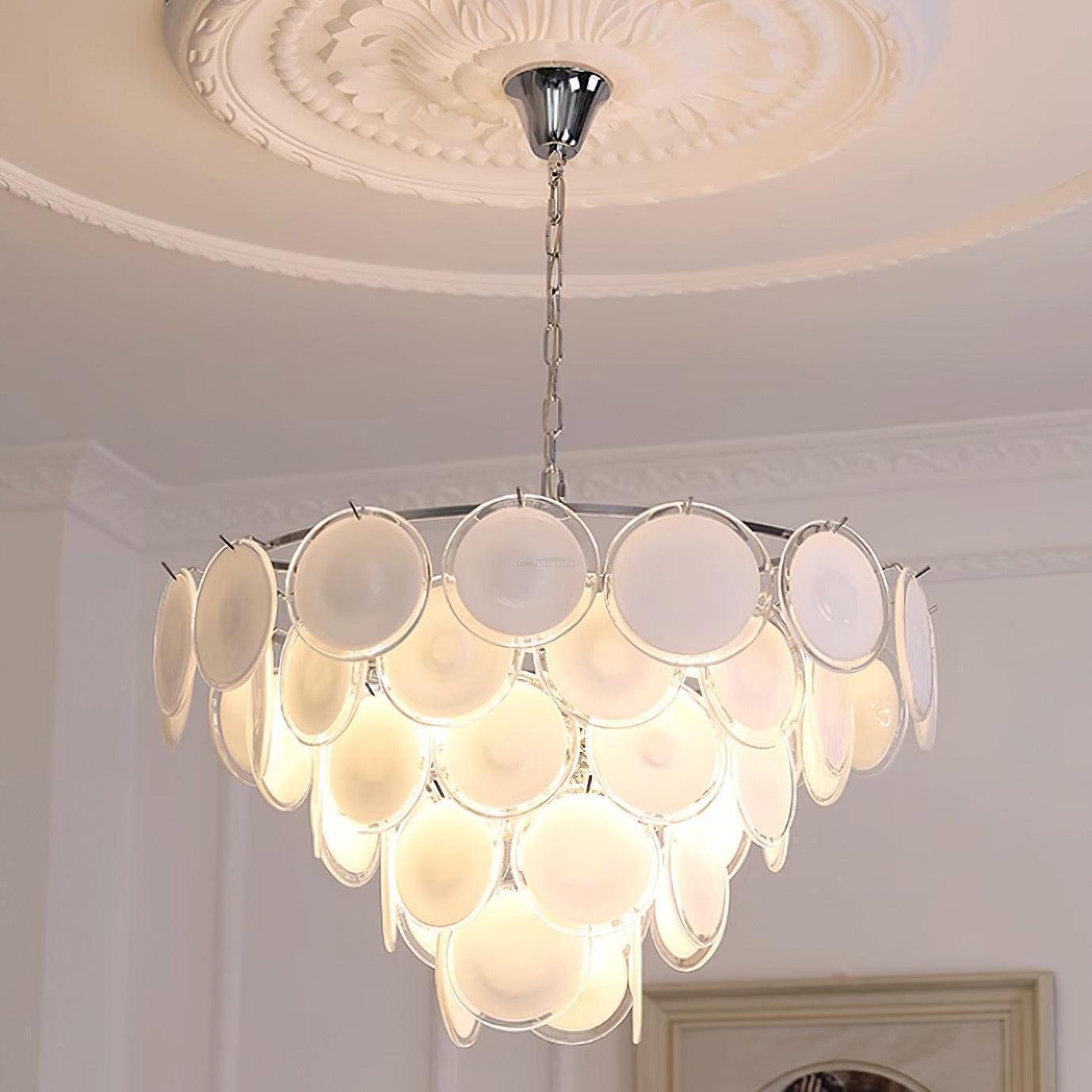 Bettina Murano Chandelier  ∅ 19.6″-Sylvia Space
