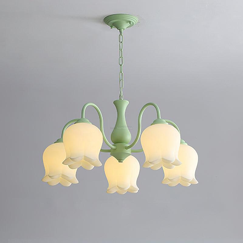 Elegant Lilium Chandelier with 5/6/8 heads-Sylvia Space