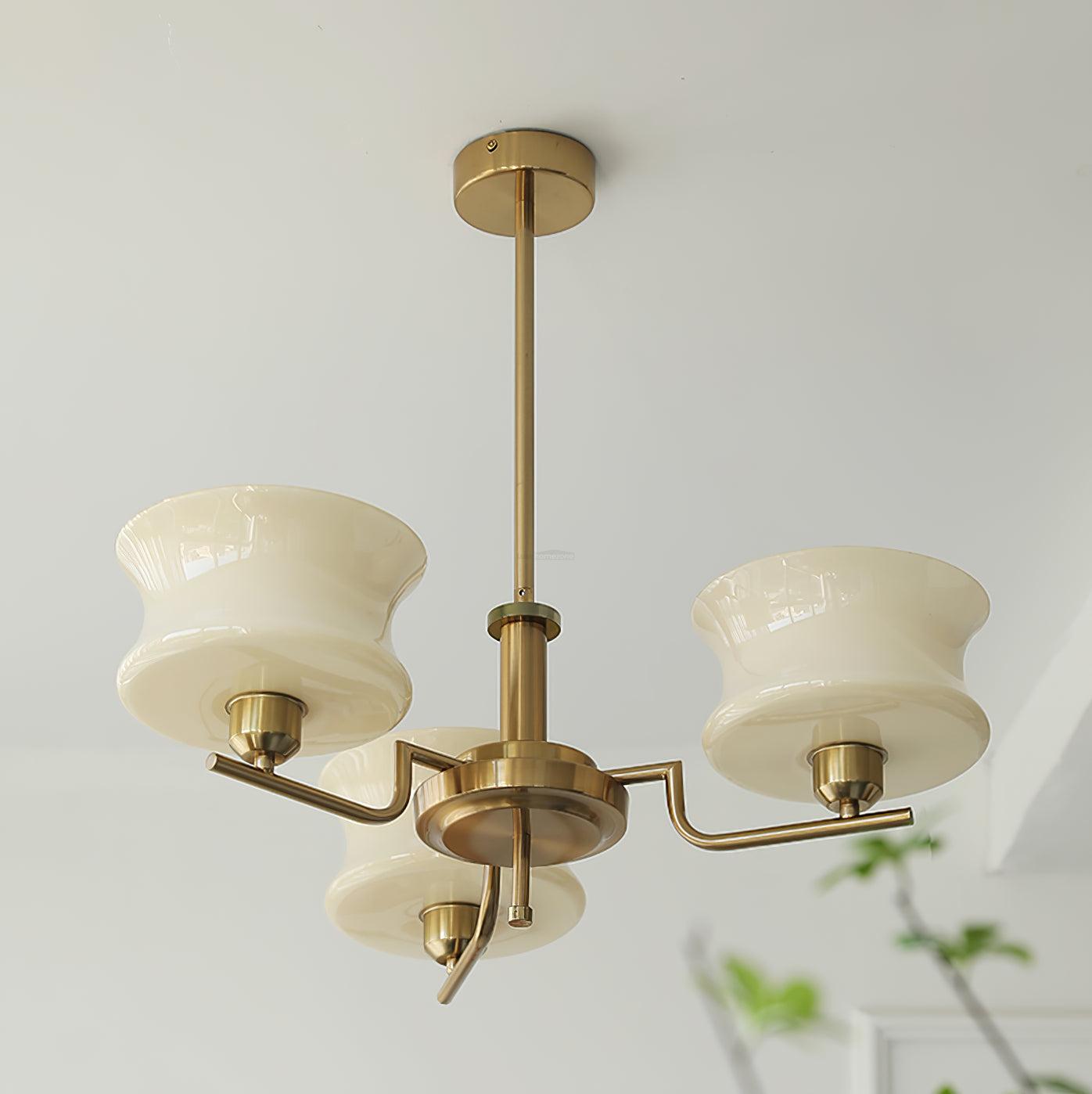 Belue Chandelier with 3/5 heads-Sylvia Space