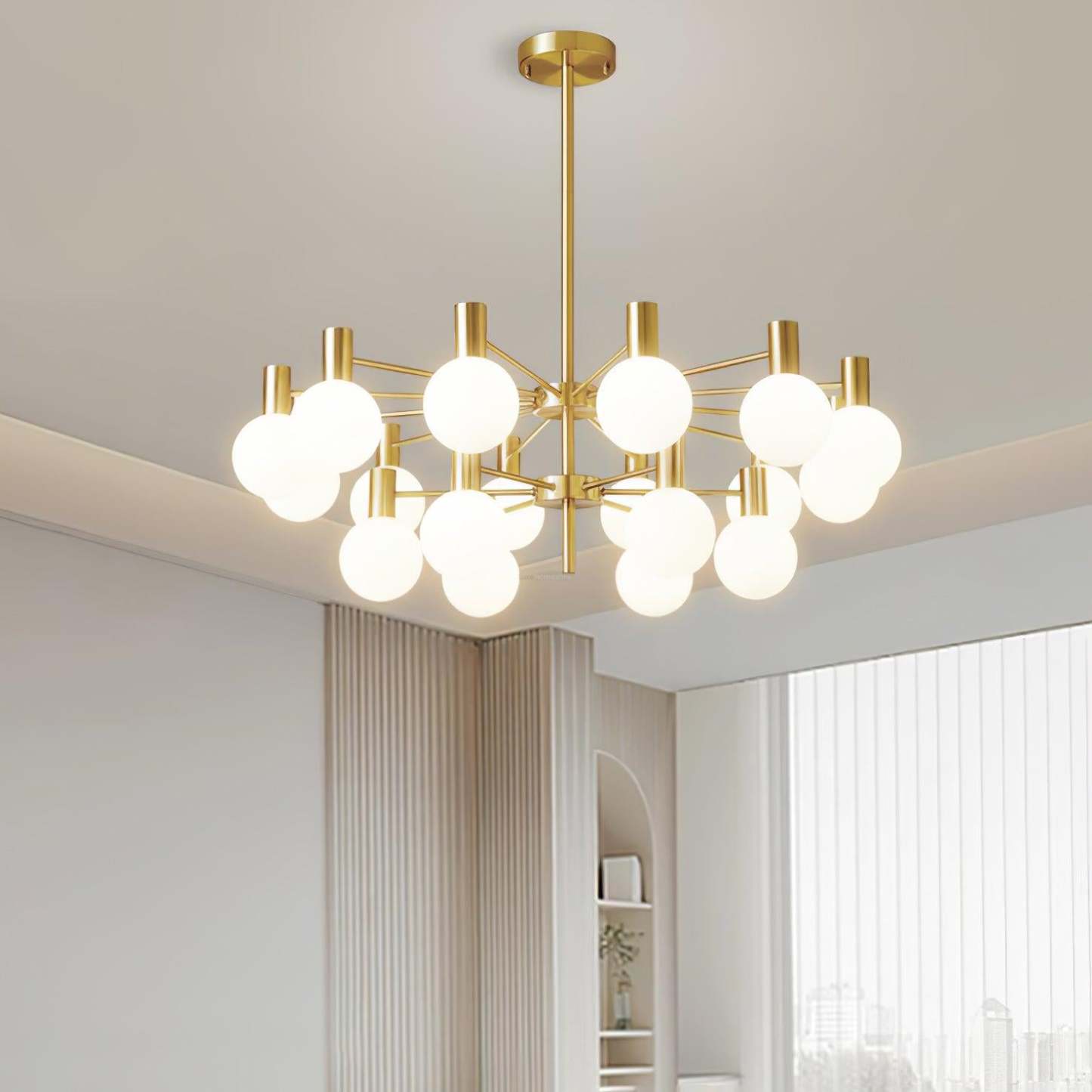 Selva Chandelier with 6/8/10/12/12+6 heads-Sylvia Space