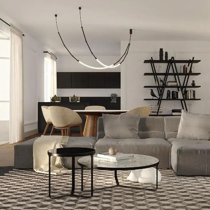 Leda Chandelier ∅ 17.3″-Sylvia Space