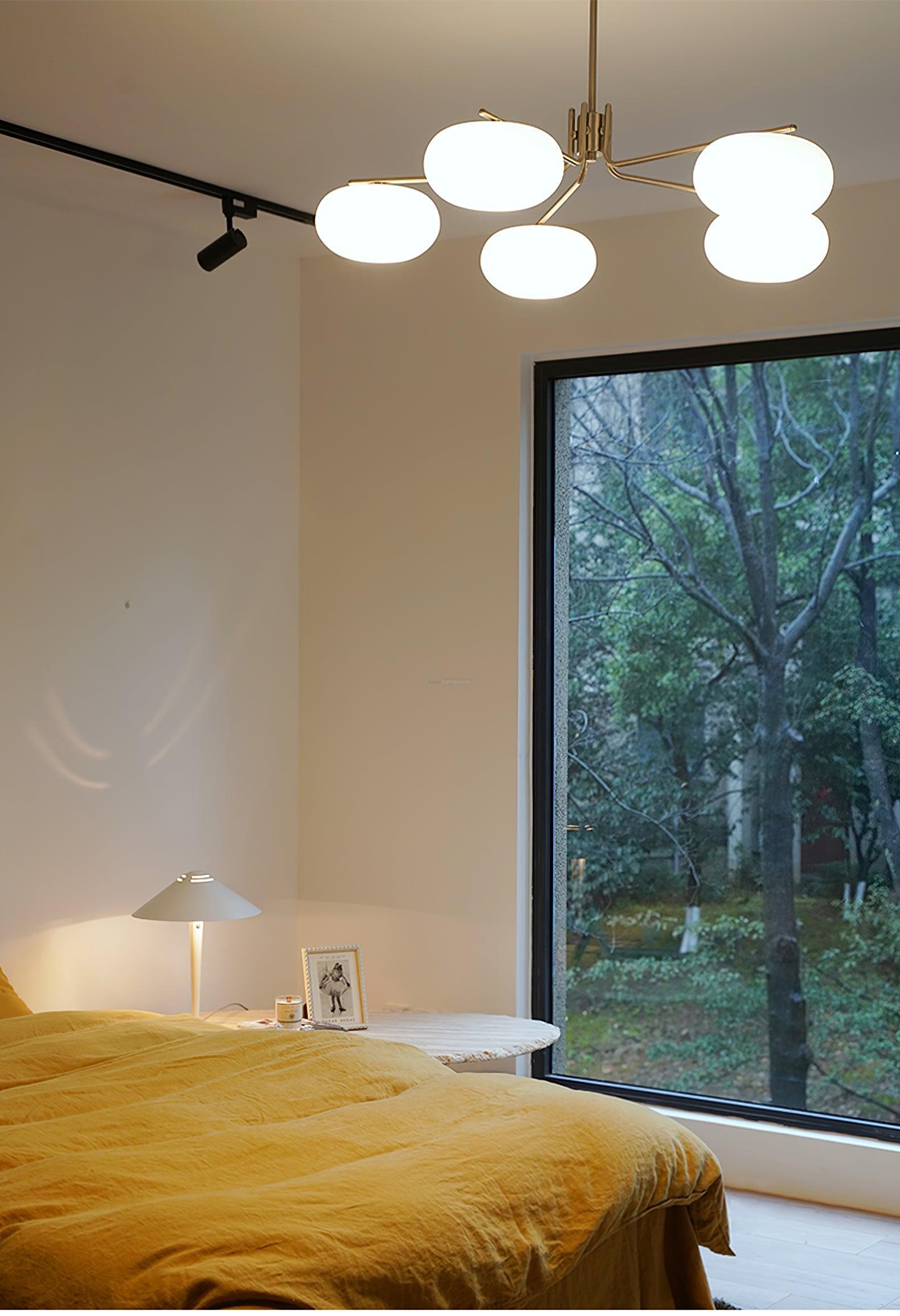 Barndon Round Chandelier-Sylvia Space