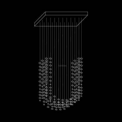 Charcoal Seris Chandeliers S to Z-Sylvia Space