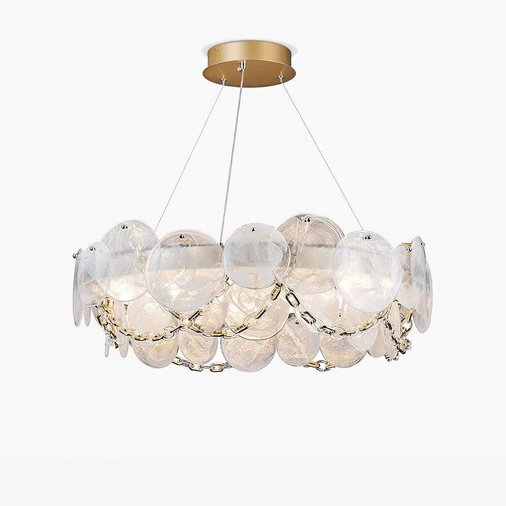 Cassia Chandelier ∅ 26.6″-Sylvia Space