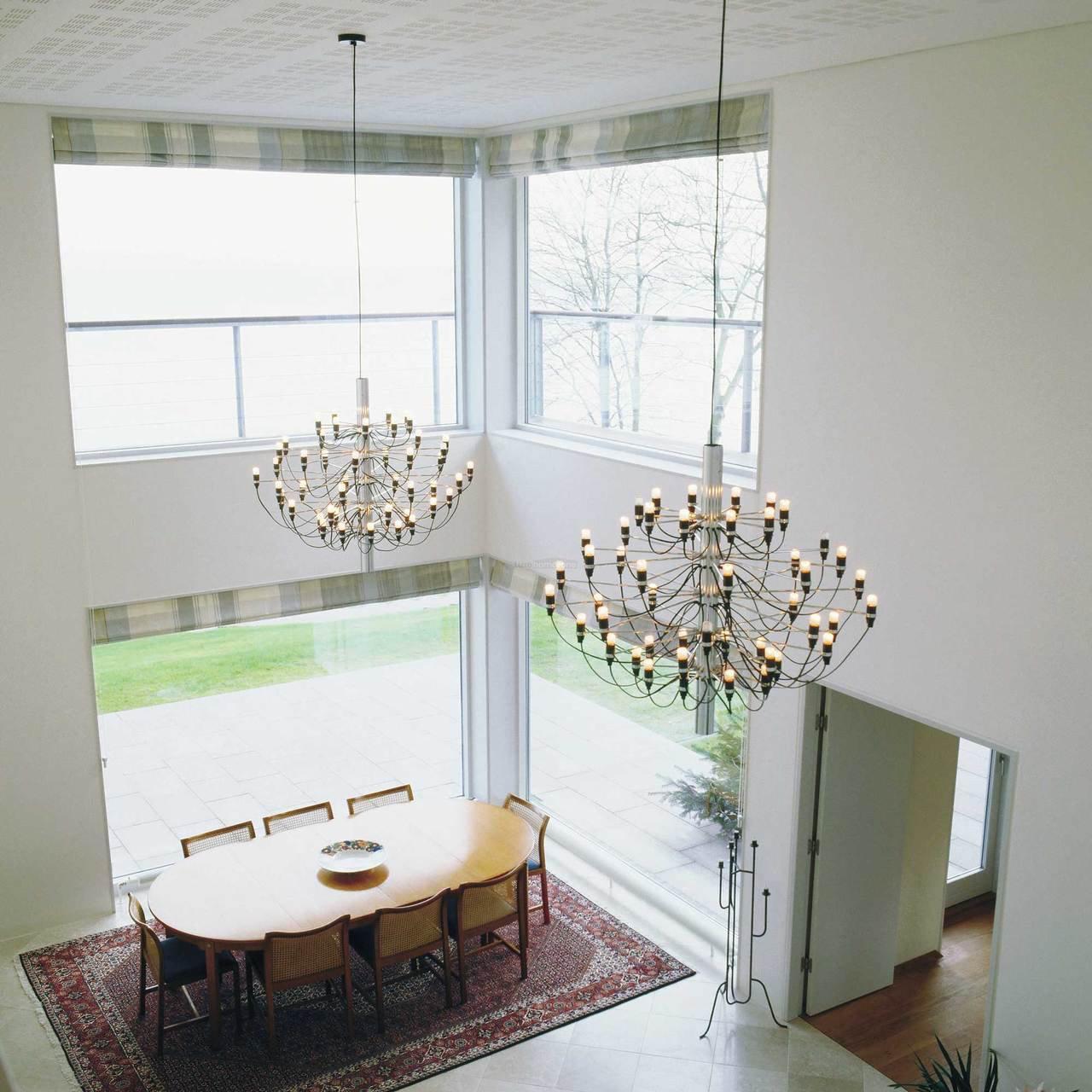 2097 Suspension Lamp with 18/30/50/75 heads-Sylvia Space