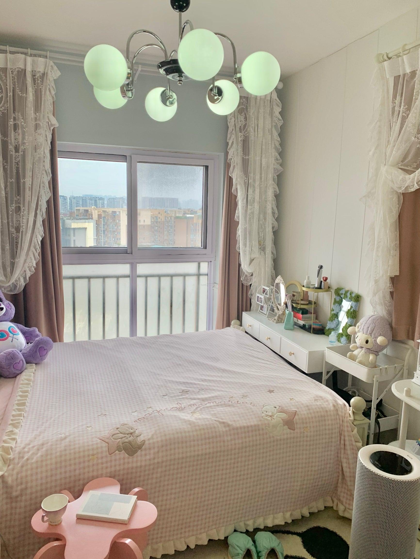 Yisu Chandelier with 3/4/5/6/8 heads-Sylvia Space