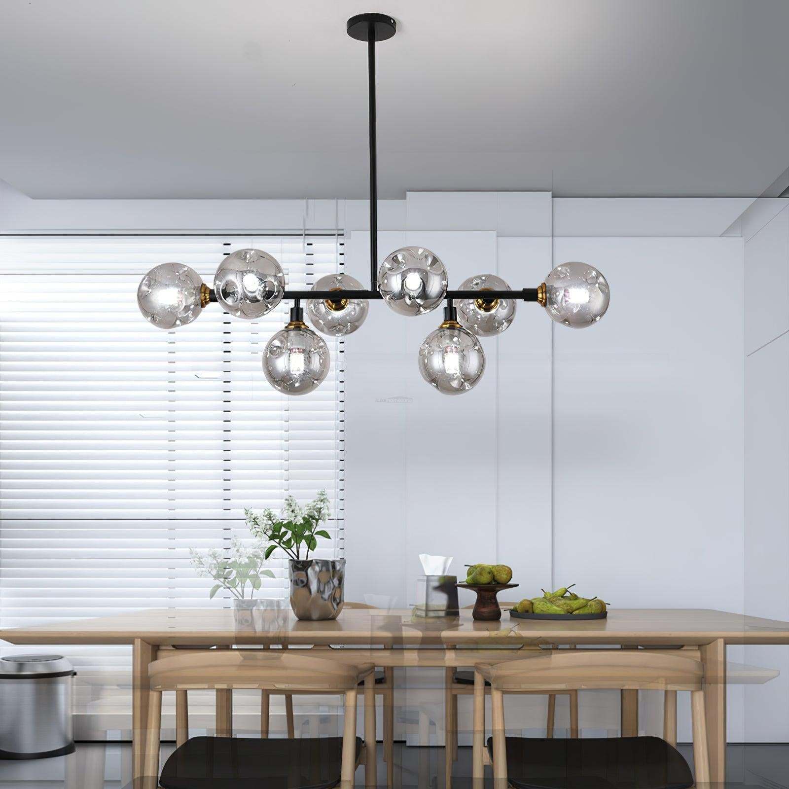 Primas Glass Linear Chandelier-Sylvia Space