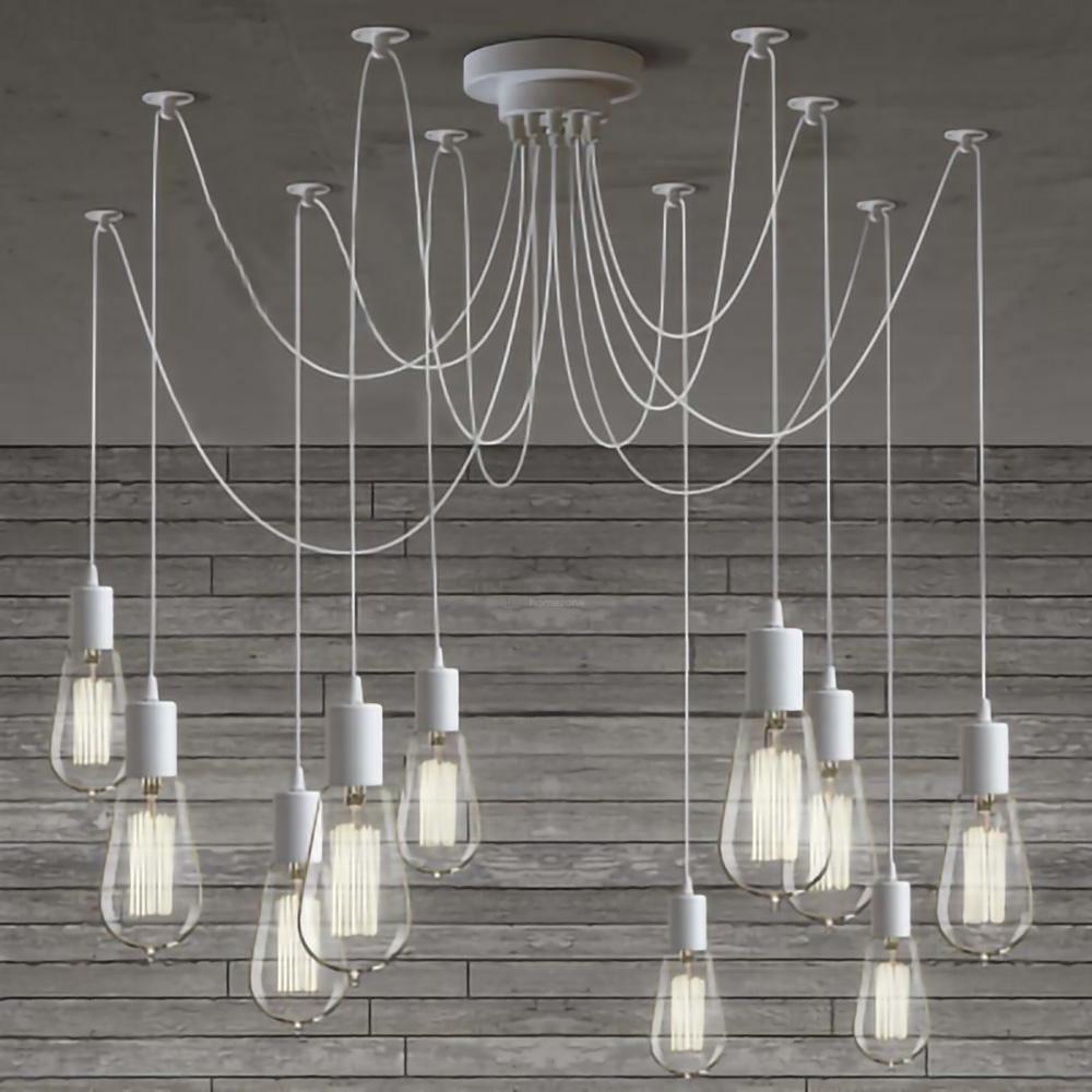 Spider Ceiling Chandelier with 5/8/10/12/15 heads-Sylvia Space