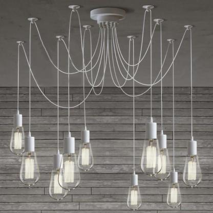 Spider Ceiling Chandelier with 5/8/10/12/15 heads-Sylvia Space