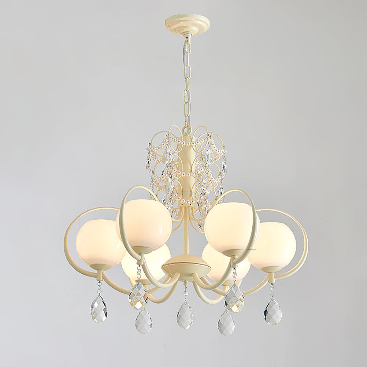 Doria Crystal Chandelier with 6/8/10 heads-Sylvia Space