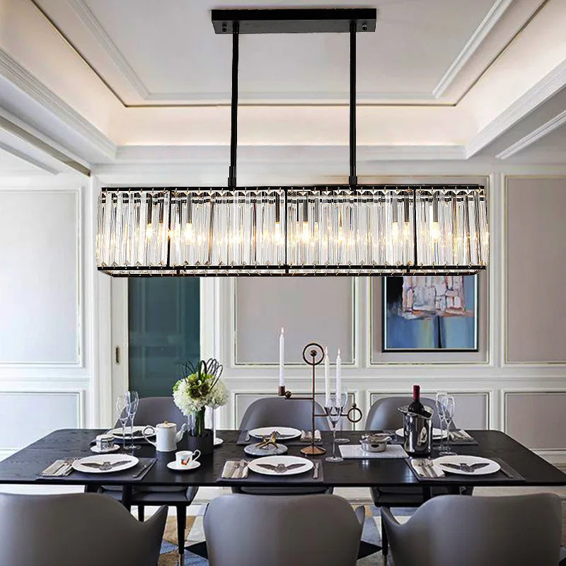 Botega Crystal Dining Room Chandelier-Sylvia Space