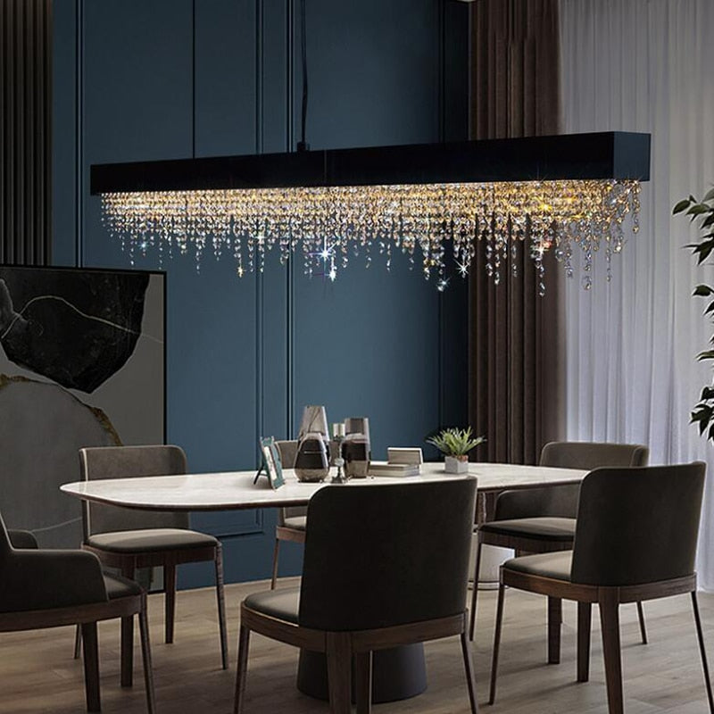 Alleri 60" Modern Dining Room Chandelier-Sylvia Space