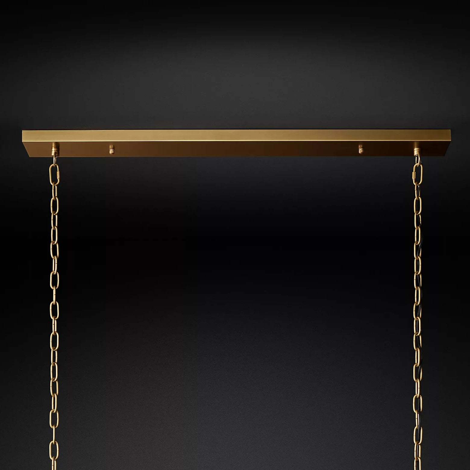 San Marc Handmade Glass Rectangle Chandelier 72"-Sylvia Space