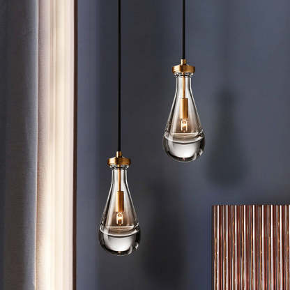Raindrop Glass Pendant Lighting