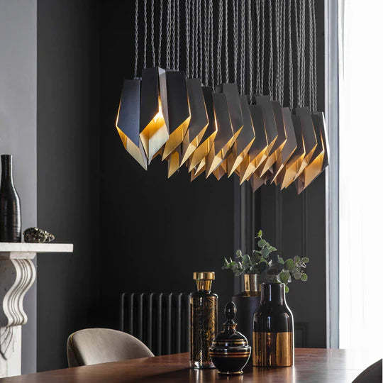 Nancy Dining Table Industrial Chandelier, Contemporary Pendant Lights-Sylvia Space