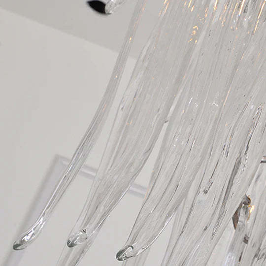 Kayla Branch Glass Chandelier, Home Decoration Lamp-Sylvia Space