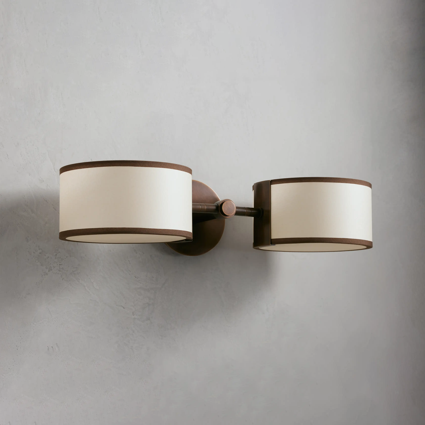 Daphne Linen 2 Light Wall Sconce