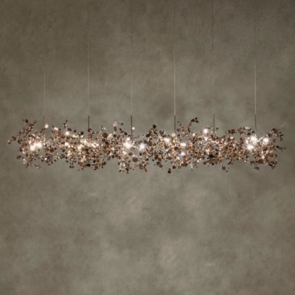 Argent Linear Chandelier