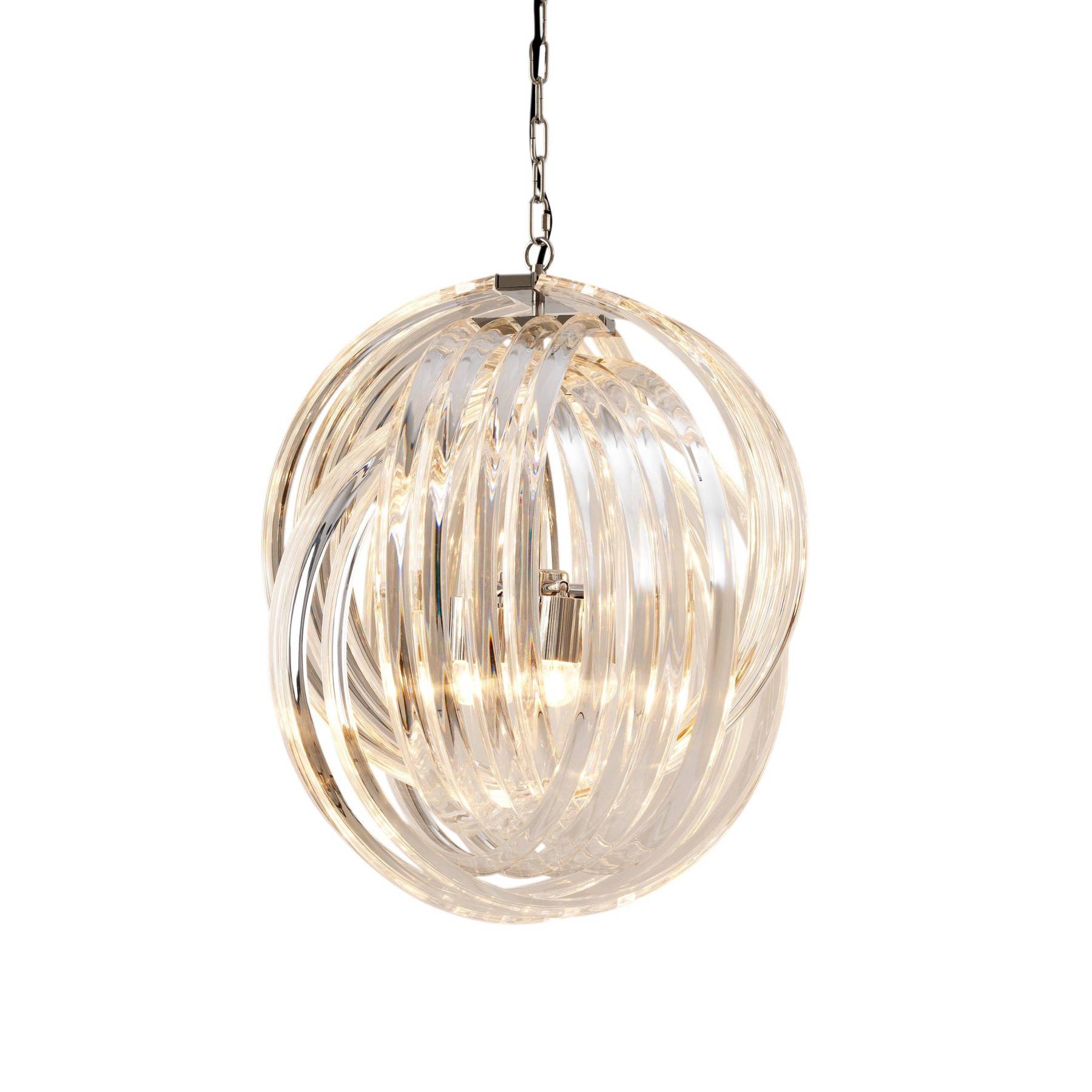 Marco Polo M Modern Chandelier - [Nickel] - Eichholtz-Sylvia Space