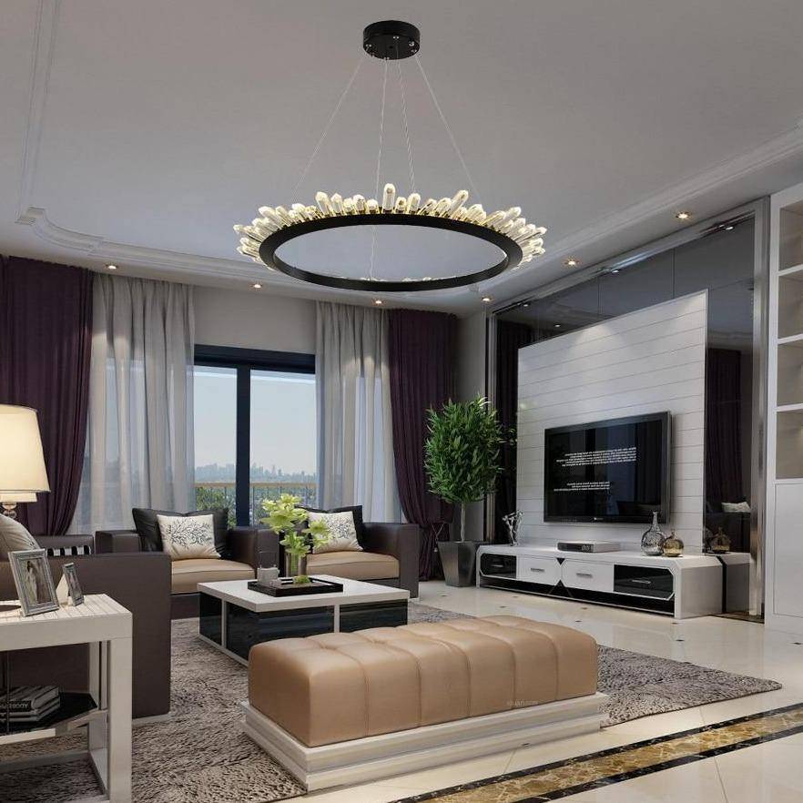 Orion Crystal Villa Ceiling Chandelier-Sylvia Space