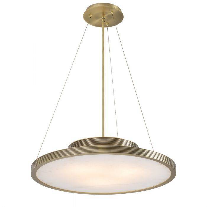 Pullman Modern Brass Chandelier - [Brass] - Eichholtz-Sylvia Space