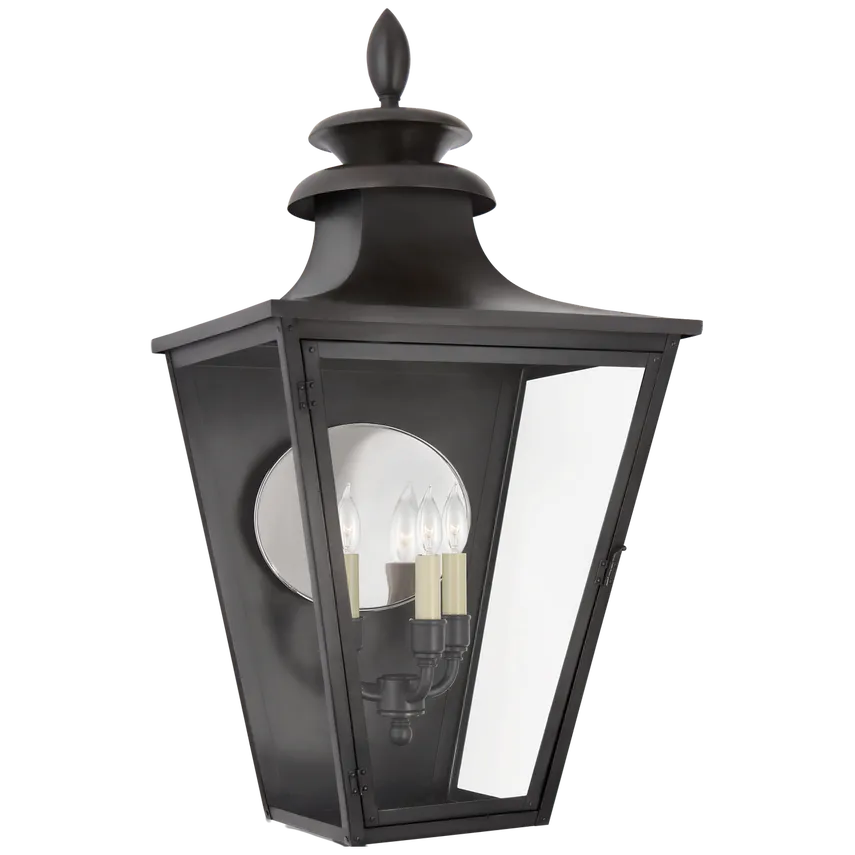 Albermarled Large 3/4 Wall Lantern-Sylvia Space