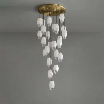 Mary Modern Glass Chandelier, Contemporary Pendant Lights-Sylvia Space
