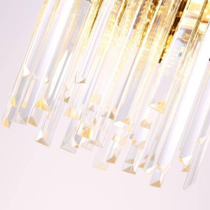 Gio 12" Crystal Chandelier-Sylvia Space